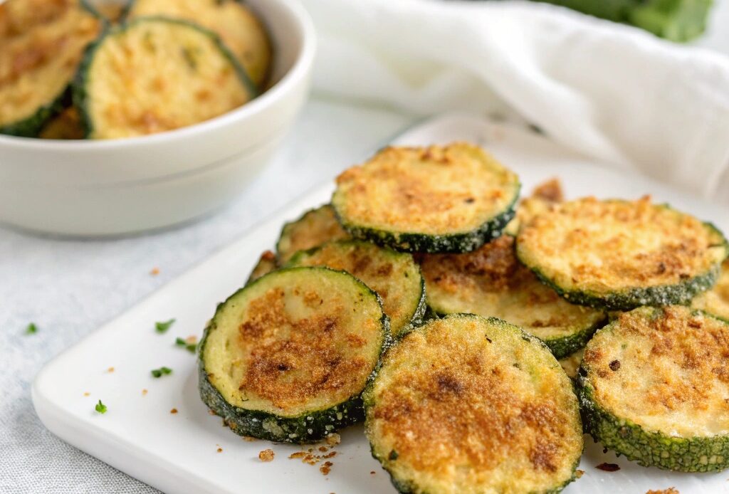 Crispy Air Fryer Zucchini Chips