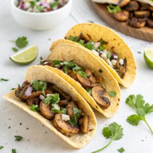 Air Fryer Mushroom Tacos Recipe