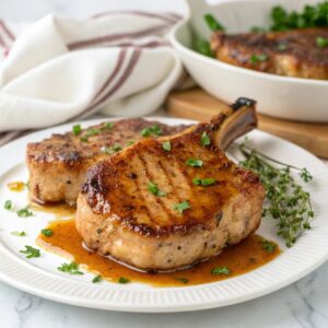 Ninja Foodi Pork Chops