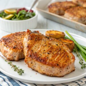 Seasoned Air Fryer Pork Chops