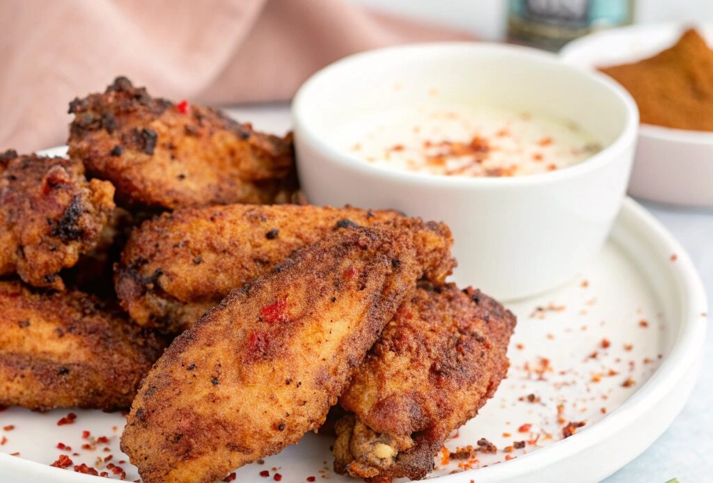 Air Fryer Chicken Wing Dry Rub