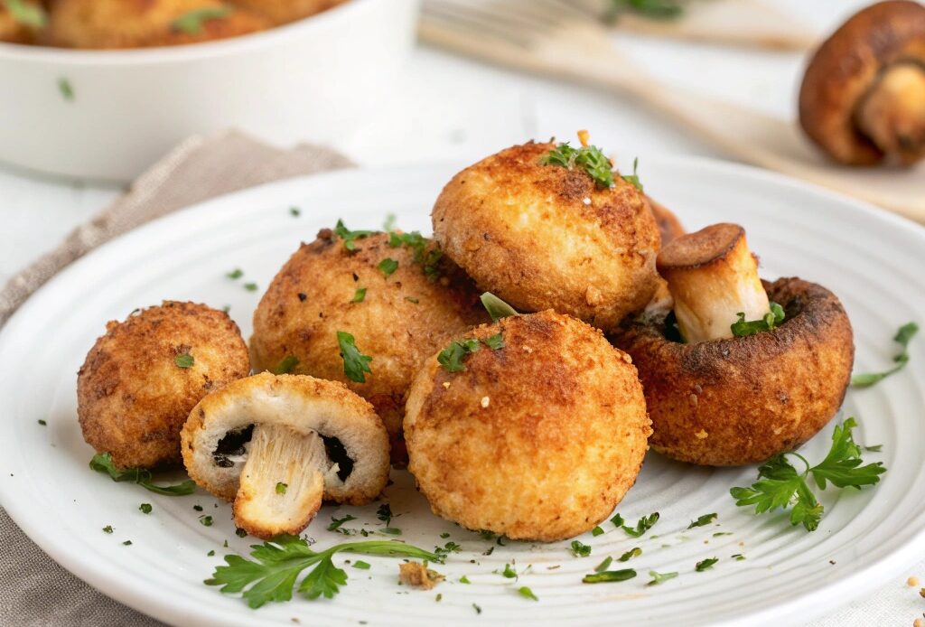 Air Fryer Mushrooms