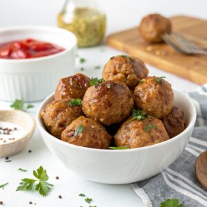 Air Fryer Meatballs