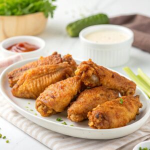 Air Fryer Frozen Chicken Wings