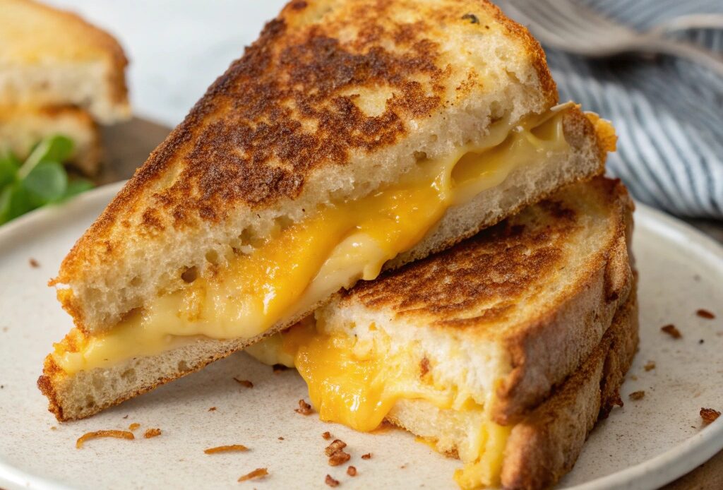 Air Fryer Grilled Cheese