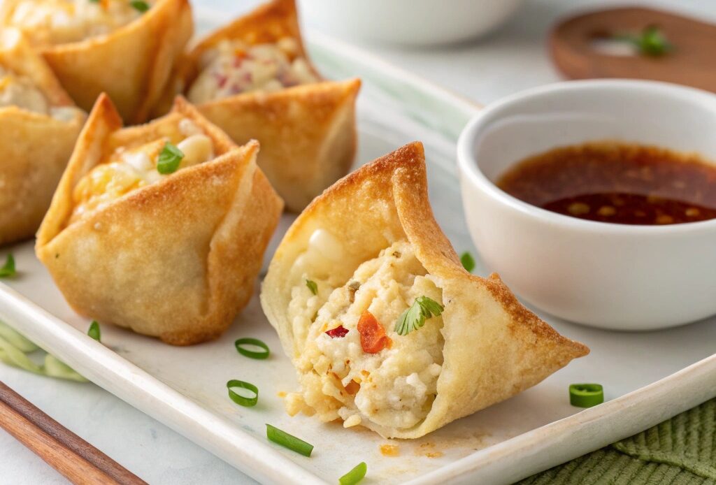 Air Fryer Crab Rangoon