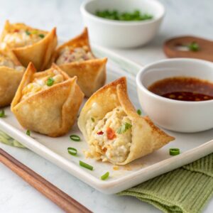 Air Fryer Crab Rangoon