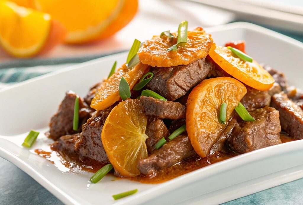 Air Fryer Orange Beef