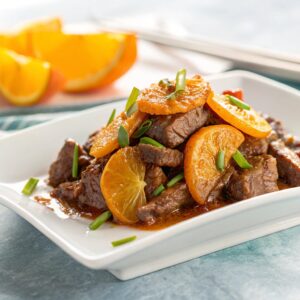 Air Fryer Orange Beef