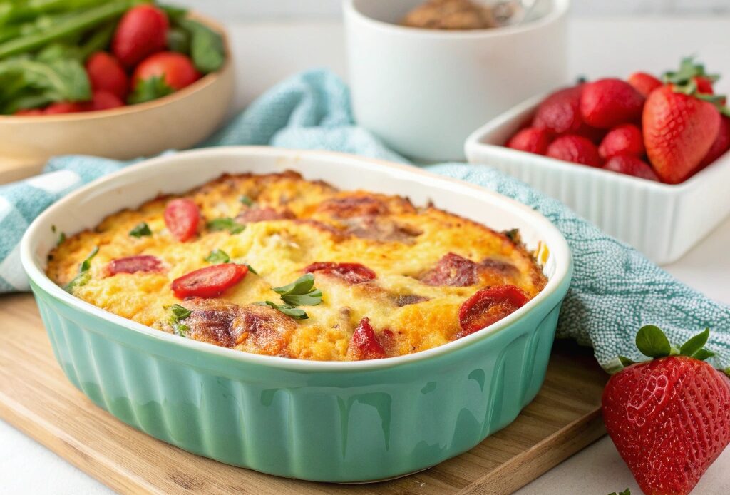 Air Fryer Breakfast Casserole