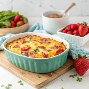 Air Fryer Breakfast Casserole