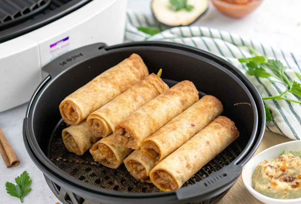 Frozen Taquitos in Air Fryer