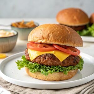 Air Fryer Beyond Burger