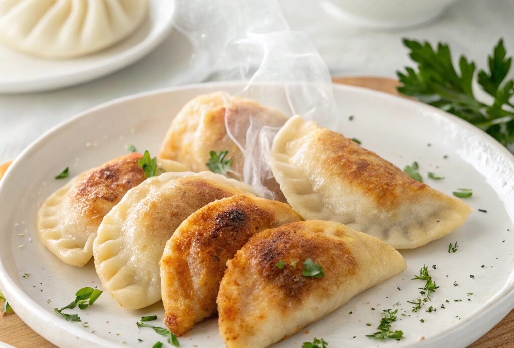 Air Fryer Frozen Pierogies