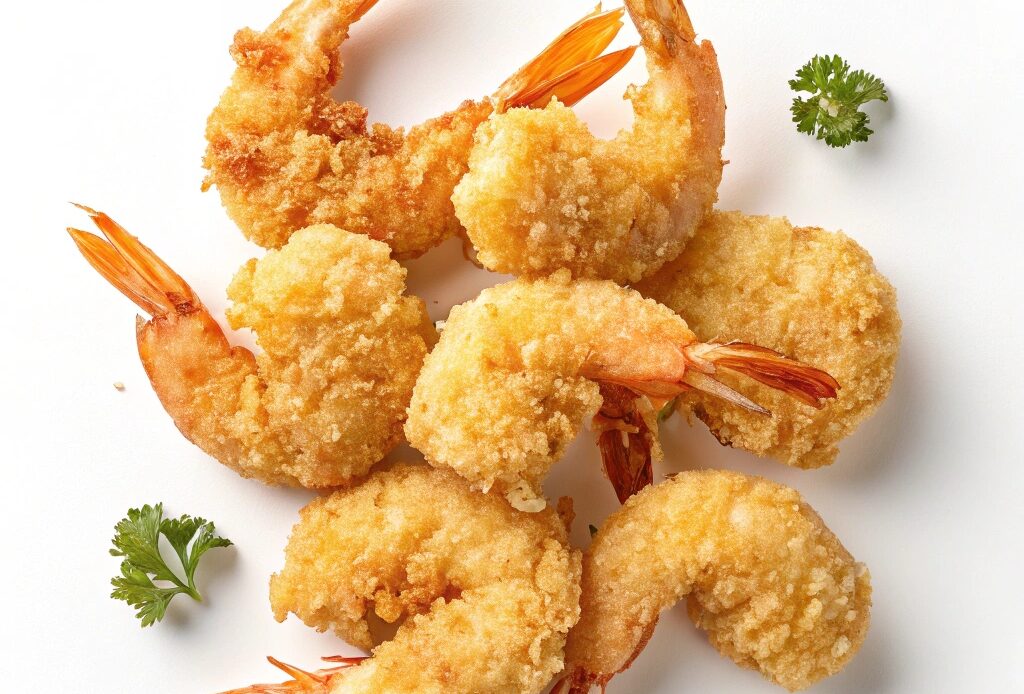 Frozen Popcorn Shrimp in the Air Fryer