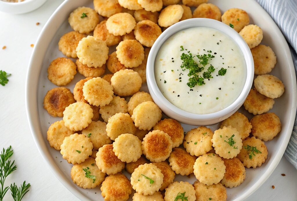 Air Fryer Ranch Oyster Crackers Recipe