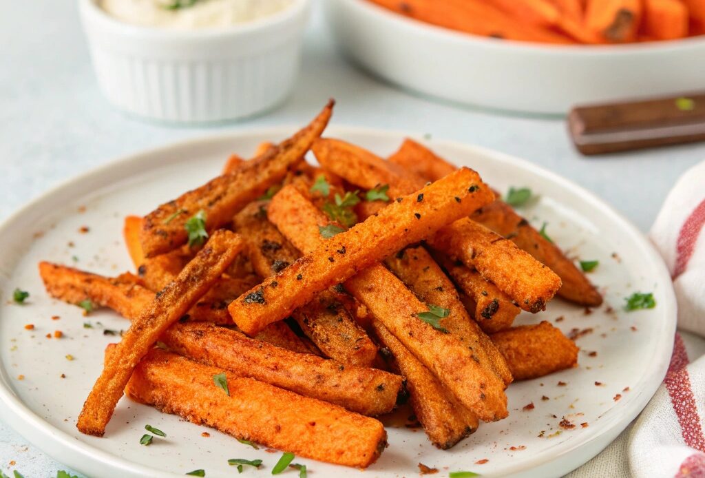 Crispy Air Fryer Carrot Fries