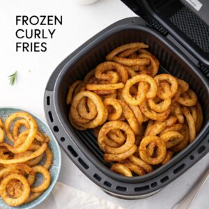 Frozen Curly Fries in Air Fryer