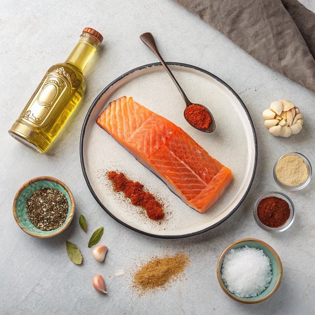 Fresh Air Fryer Salmon Ingredients