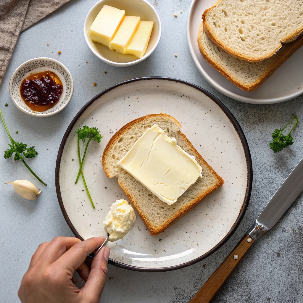 Ingredients for Perfect Air Fryer Grilled Cheese