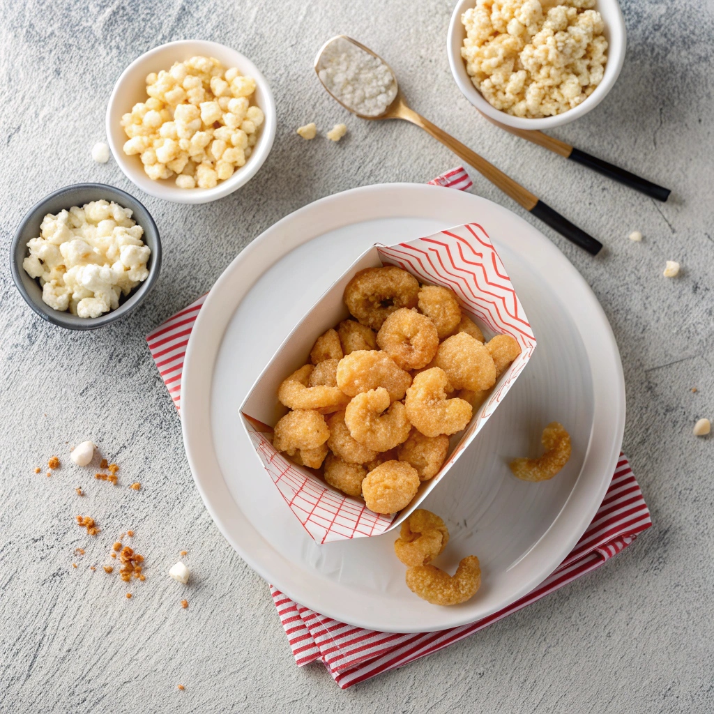 Ingredients for Air Fryer Frozen Popcorn Shrimp