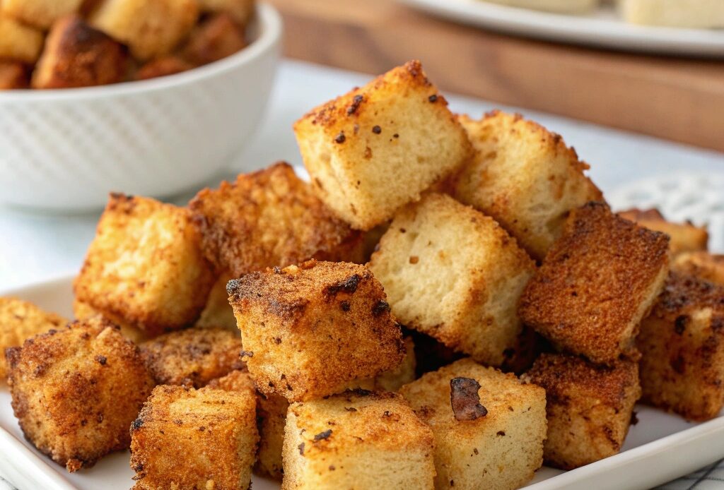 Air Fryer Croutons Recipe