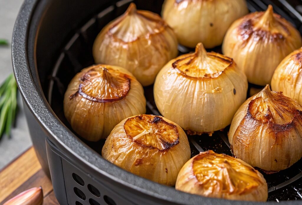 Roasted Garlic in The Air Fryer