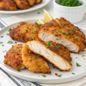 Crispy Air Fryer Chicken Cutlets