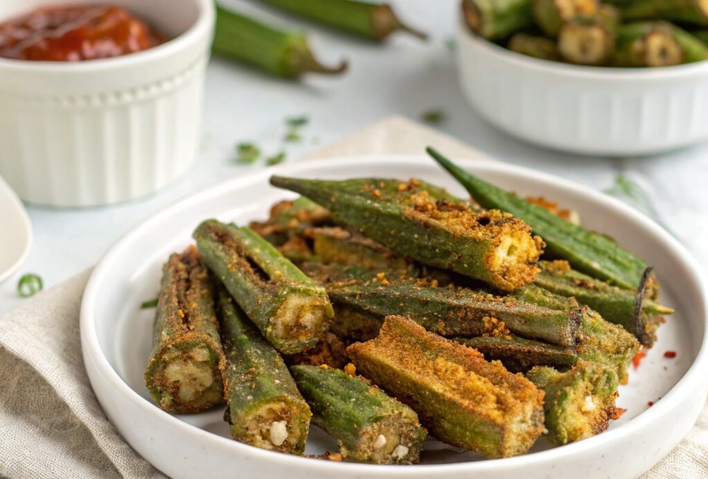 Air Fryer Okra