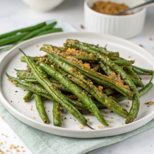 Air Fryer Green Beans (from a can)