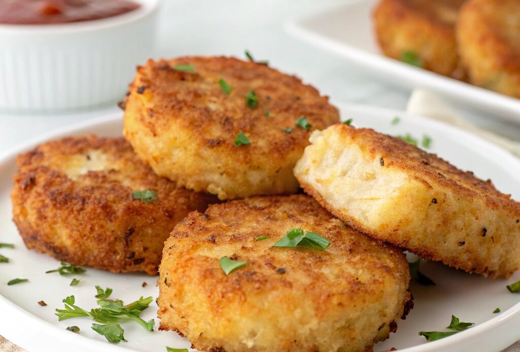 Air Fryer Frozen Hash Brown Patties