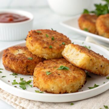 Air Fryer Frozen Hash Brown Patties