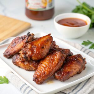 Air Fryer BBQ Chicken Wings