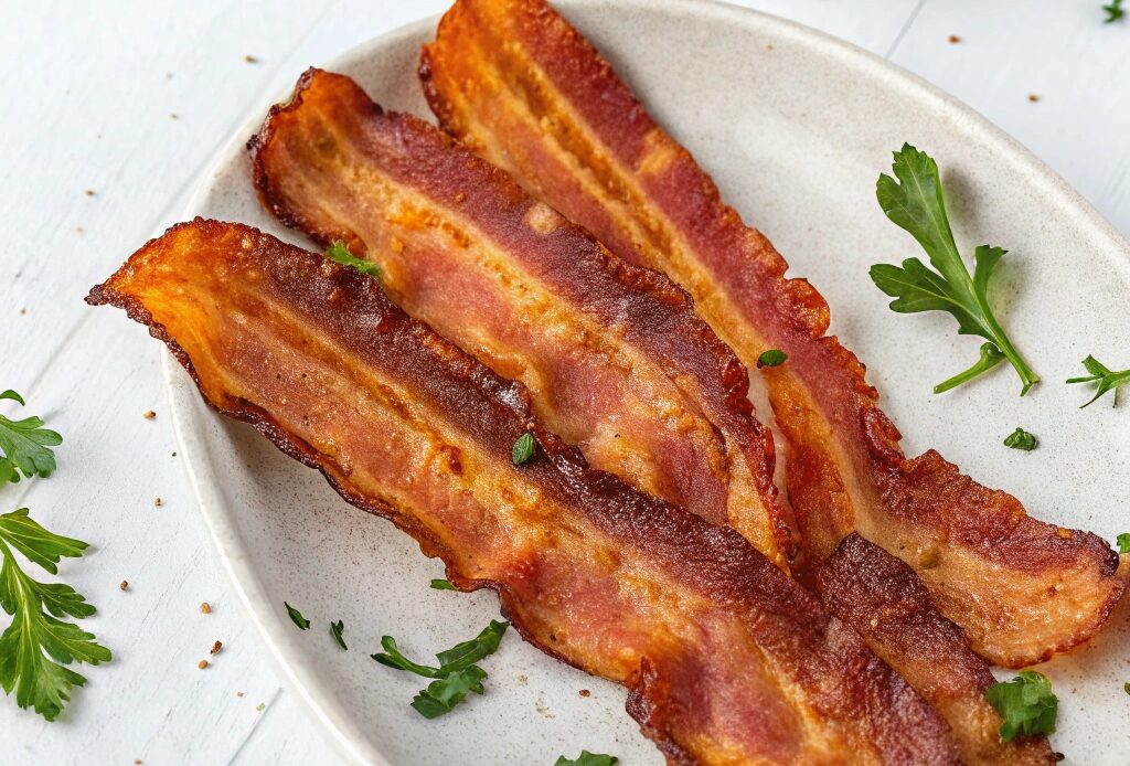 Air Fryer Turkey Bacon