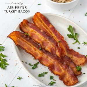 Air Fryer Turkey Bacon