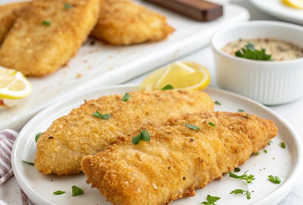 Air Fryer Frozen Fish Fillets