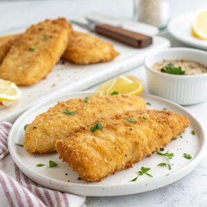 Air Fryer Frozen Fish Fillets