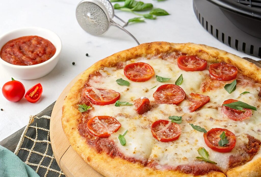 Air Fryer Frozen Pizza