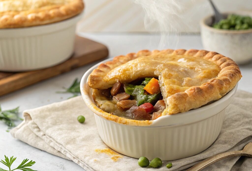 Frozen Pot Pie in Air Fryer