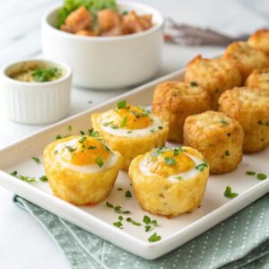 Air Fryer Tater Tot and Egg Cups