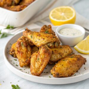 Air Fryer Lemon Pepper Wings