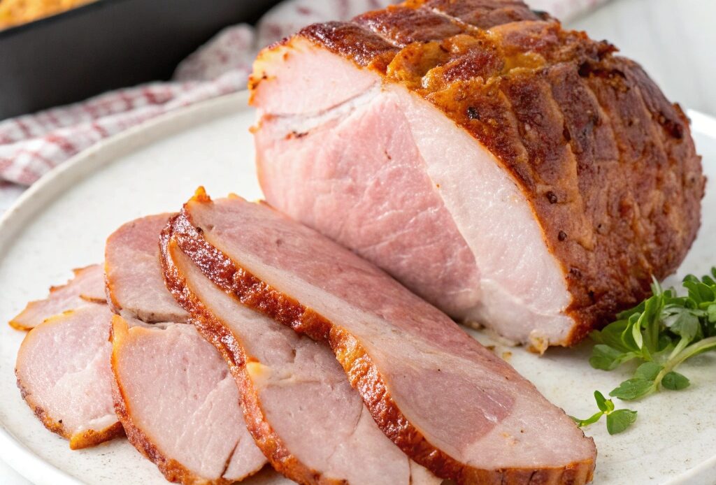 Easy Air Fryer Ham