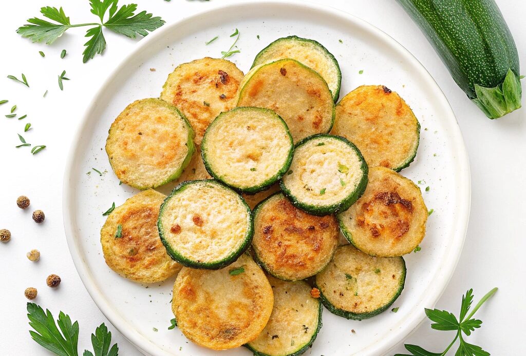 Easy Air Fryer Squash and Zucchini