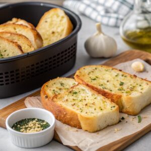 Frozen Garlic Bread in the Air Fryer