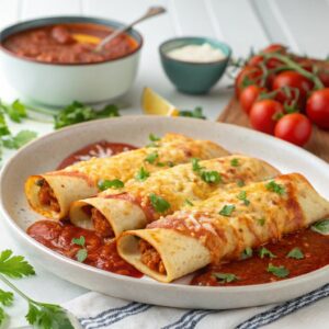 Air Fryer Enchiladas