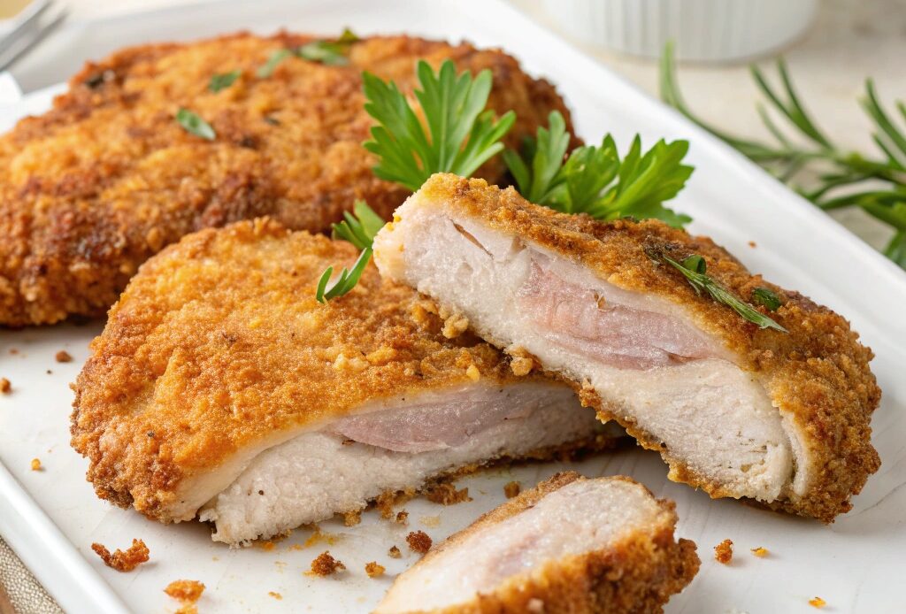 Air Fryer Breaded Pork Chops