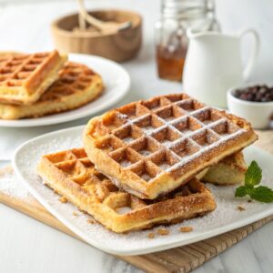 Frozen Waffles in Air Fryer