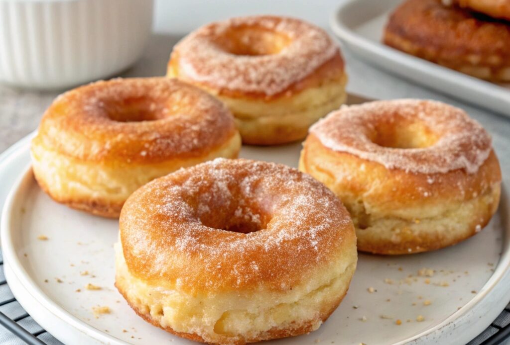 Air Fryer Doughnuts (From Scratch)