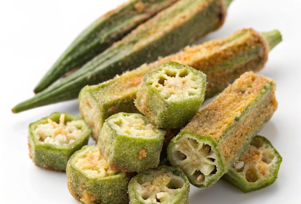 Air Frying Frozen Okra