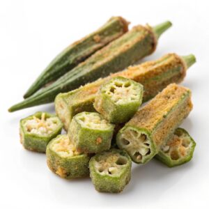 Air Frying Frozen Okra